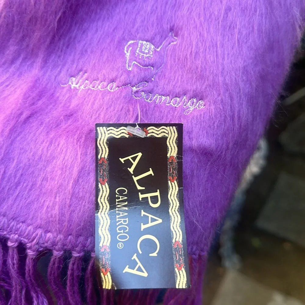 Alpaca Camargo 100% Alpaca Scarf - Picture 2 of 6